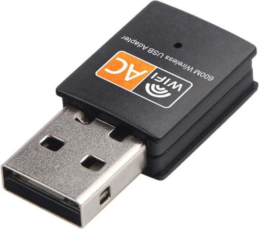 Garpex® WiFi USB Adapter 600Mbps - Dual Band - Compact Design