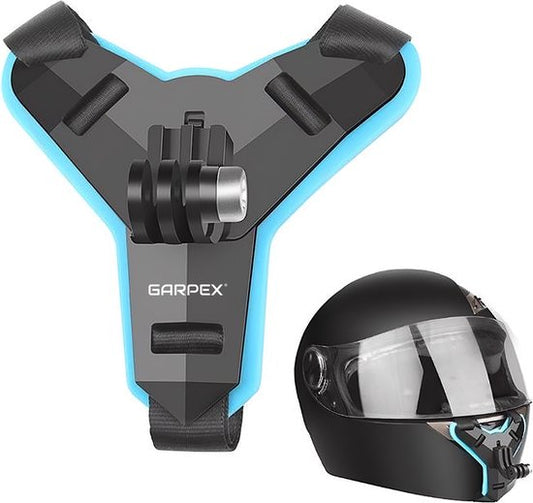 Garpex® Helm Mount voor Motor en Fiets - Helm Strap - Universeel