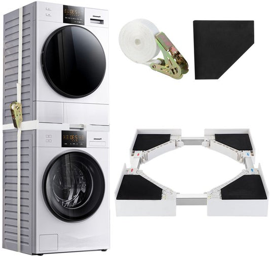 Garpex® Tussenstuk Wasmachine Droger – Stapelkit Wasmachine Droger - Universeel Verstelbaar