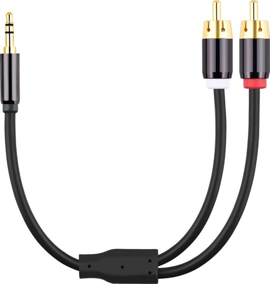 Garpex® Jack naar Tulp Kabel - 3.5mm naar RCA - AUX naar Tulp - 3 meter