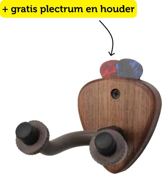 Garpex® Gitaar Wandbeugel - Uniek Ontwerp - Eenvoudige Installatie