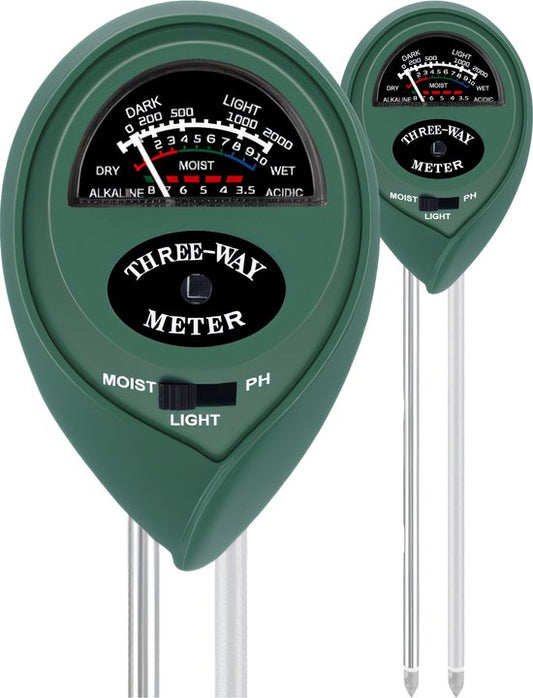 Garpex® Vochtmeter - Voor planten - Binnen & buiten - Vochtmeters - Kamerplanten - Watermeter - Vochtigheidsmeter - Groen